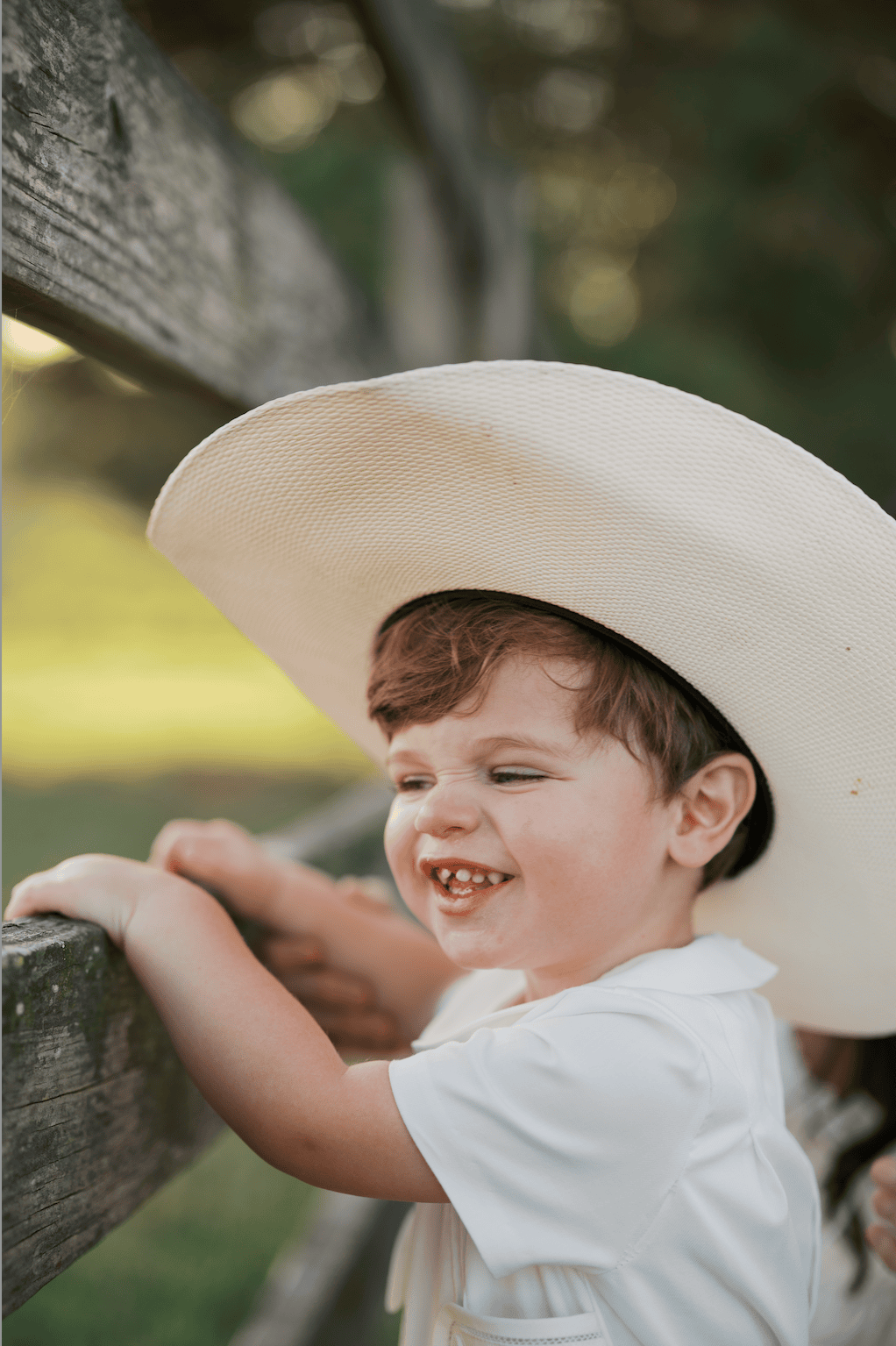 The nose crunch. Details you never want to forget.